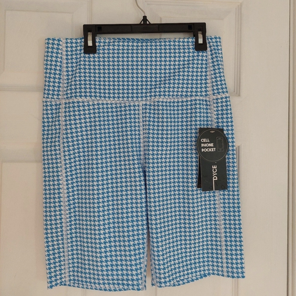 Dyce Active Houndstooth Print ShortsDyce NWT Shorts Womens XL  Premium Active